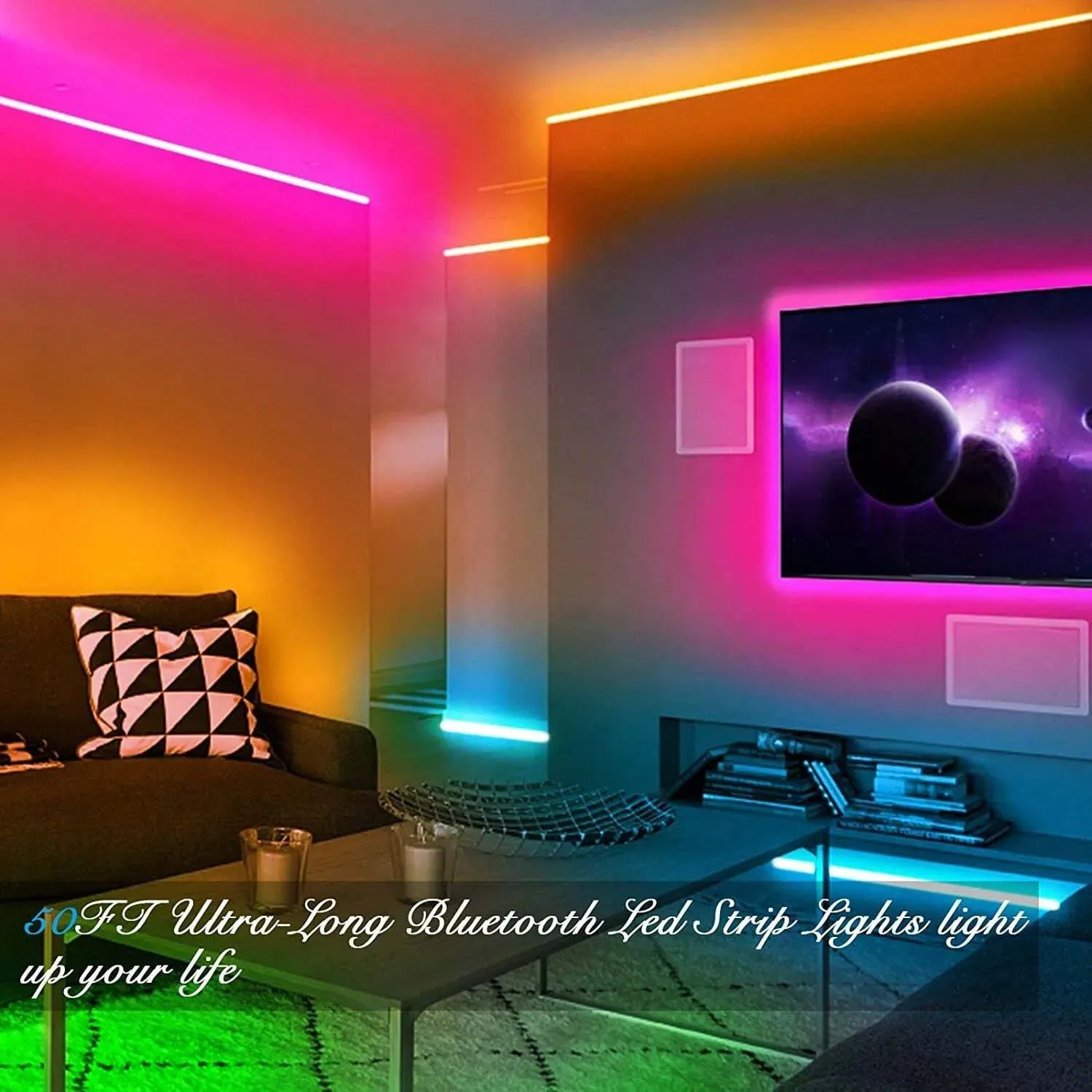 Détail de la bande LED
