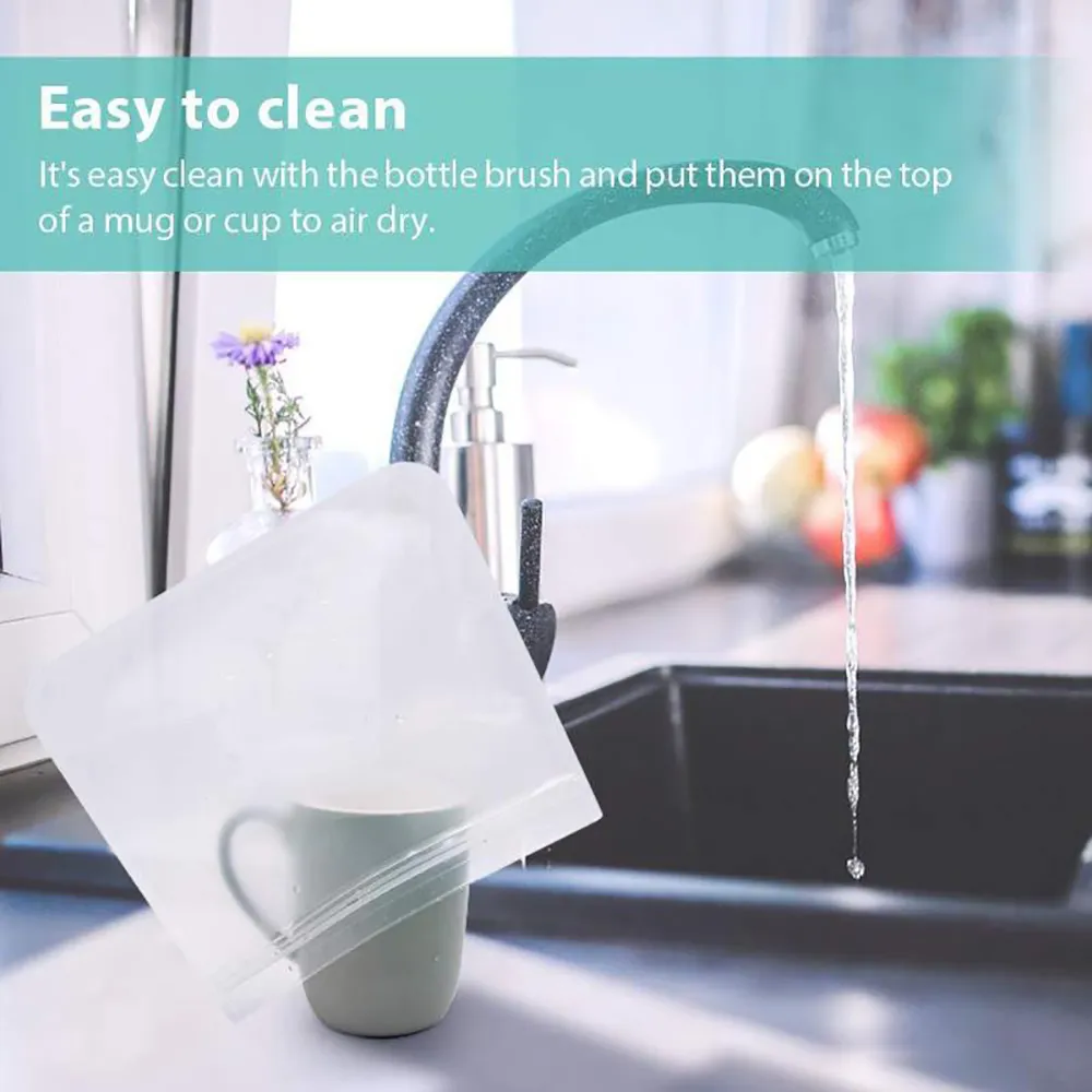 Sacs de conservation en silicone, conservation des aliments