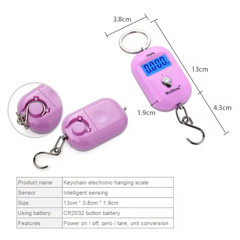 Ce titre est déjà en français. Voici sa traduction propre, sans mots-clés superflus :

Balance suspendue portable 25 kg / 5 g, mini balance numérique LCD pour bagages et pêche, balance électronique de voyage 5