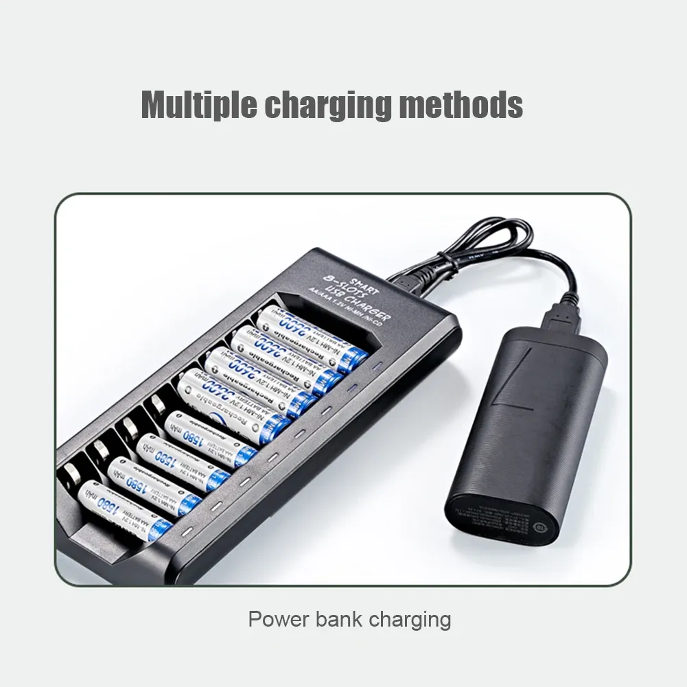 Charge simultanée de piles