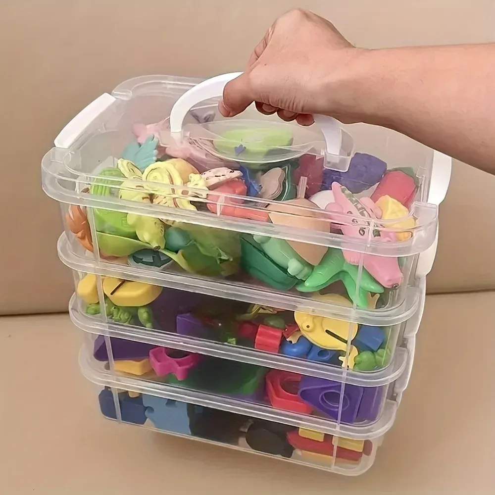 Boîte idéale pour le rangement de briques de construction