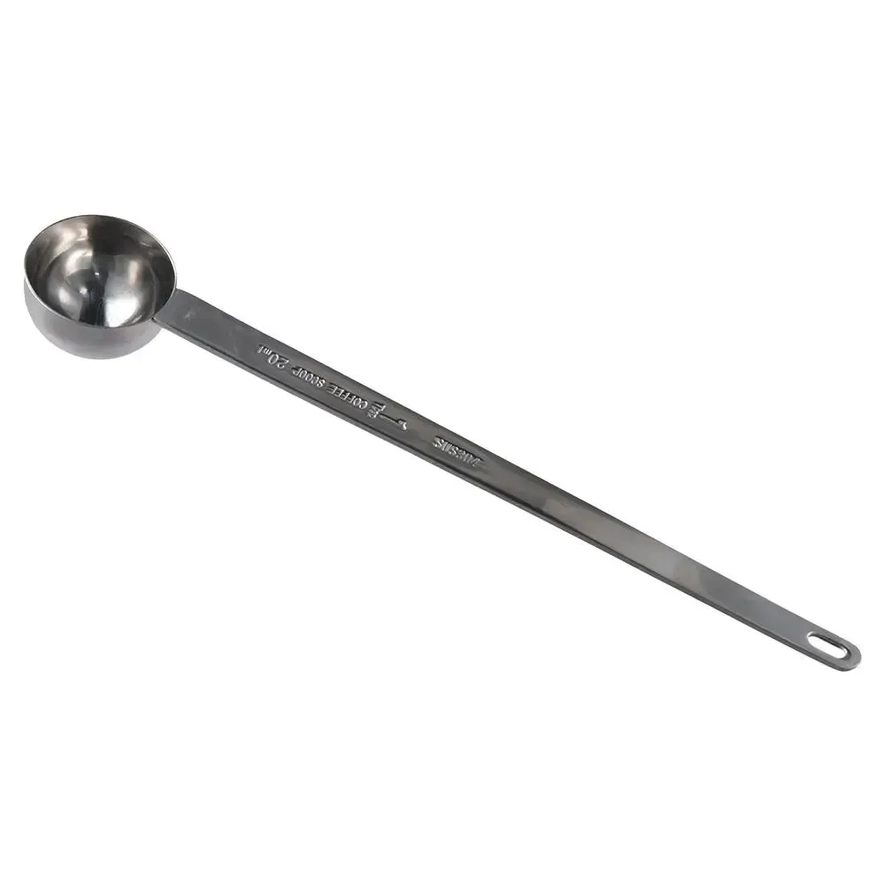Cuillère doseuse à long manche en acier inoxydable, 5/10/15/20/25/30 ml, pour café, lait en poudre et ustensiles de cuisine 1