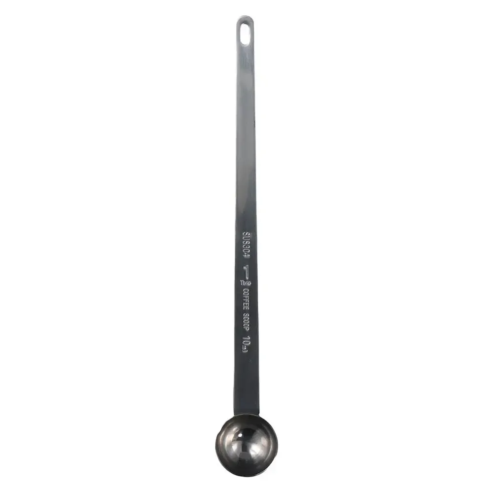 Cuillère doseuse à long manche en acier inoxydable, 5/10/15/20/25/30 ml, pour café, lait en poudre et ustensiles de cuisine 5