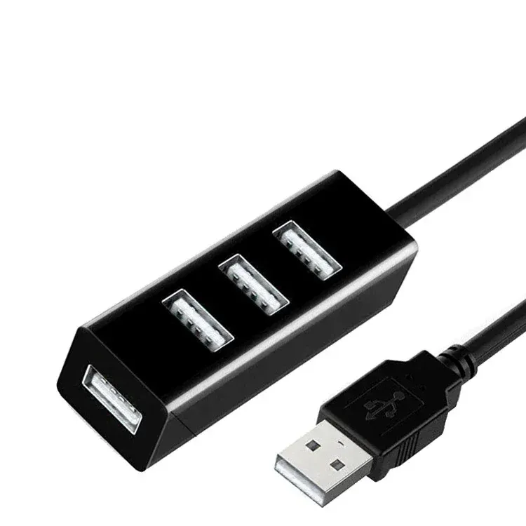 Hub USB multiport sous différents angles