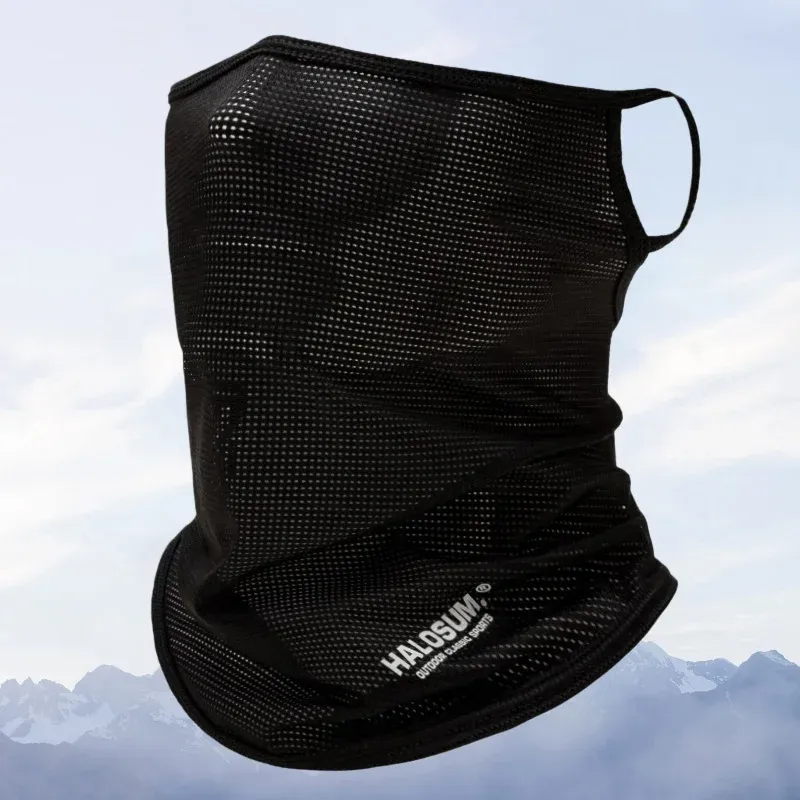 Cagoule intégrale en soie glacée, protection UV, respirante et coupe-vent pour le cyclisme et la randonnée 3