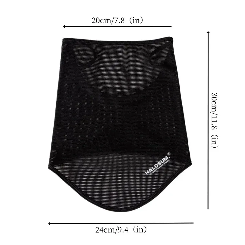 Cagoule intégrale en soie glacée, finitions