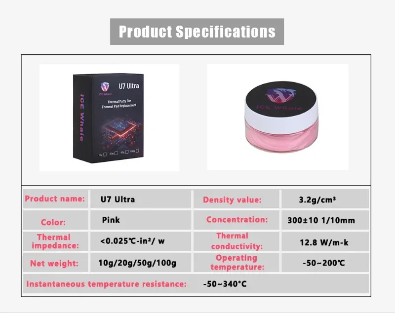Mastic thermique Ultra ICE Whale U7 - vue 7