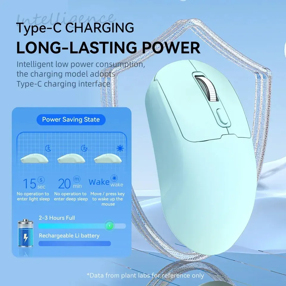 Souris sans fil rechargeable, détail du port de charge