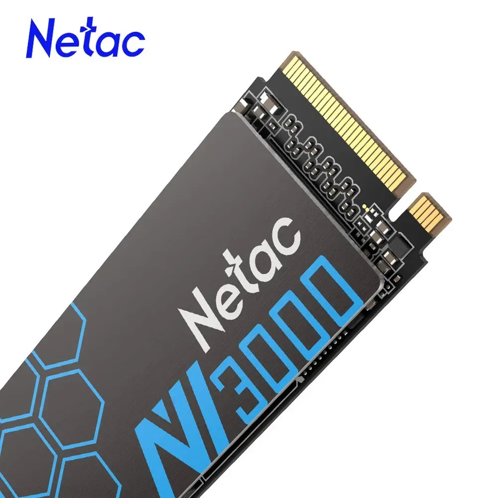 Netac SSD NVMe M.2 500 Go 250 Go, 3500 Mo/s, PCIe 3.0, M.2 2280, disque SSD interne NV3000 pour ordinateur portable et de bureau - Image 1