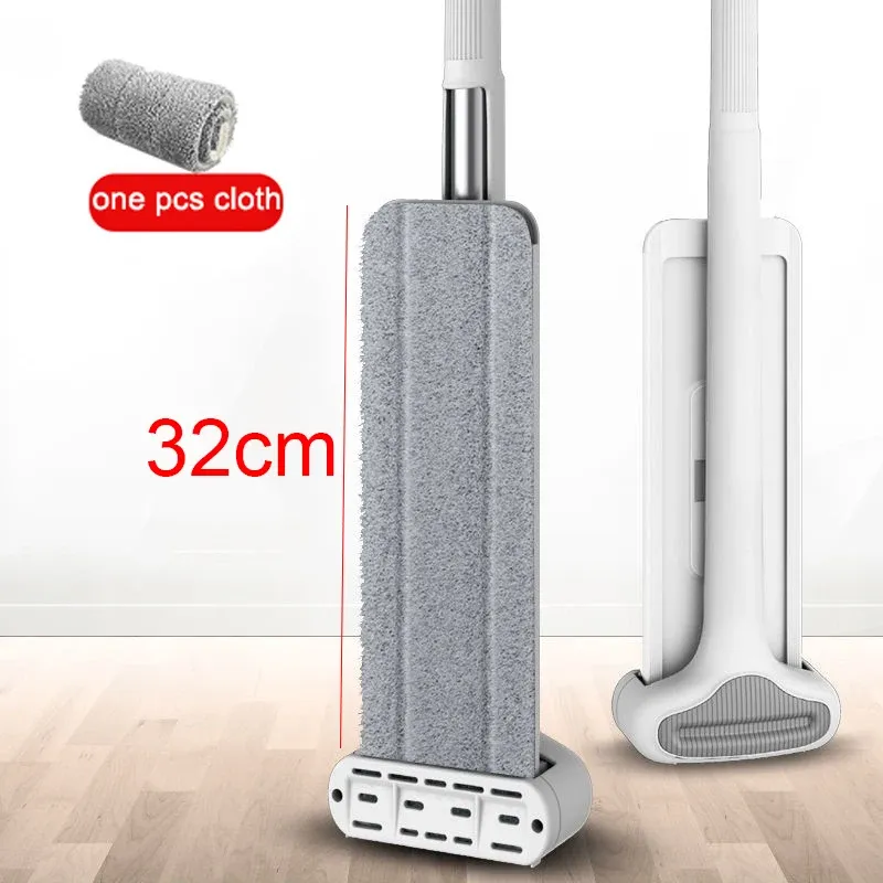 Serpillère plate rotative 360° avec seau 7