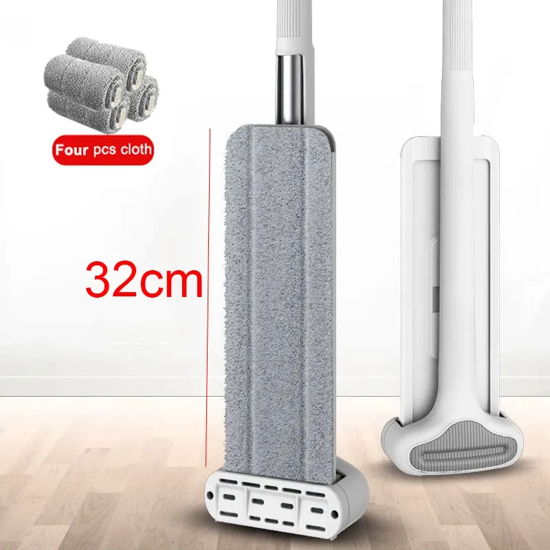 Serpillère plate rotative 360° avec seau 11