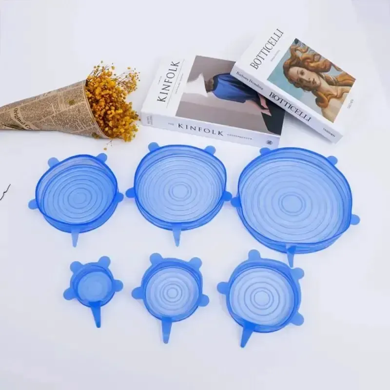 Couvercles en silicone de différentes tailles