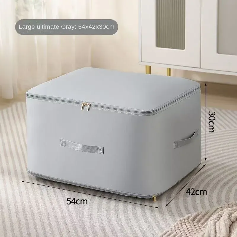 Sac de rangement sous vide ultra-compact à compression automatique pour couettes et vêtements – Optimisation de l'espace 9