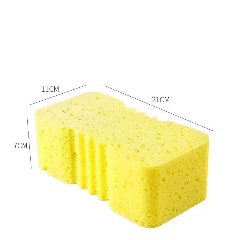 Éponge de lavage pour voiture extra large, absorbante, en coton haute densité, éponge bloc pour nettoyage 5