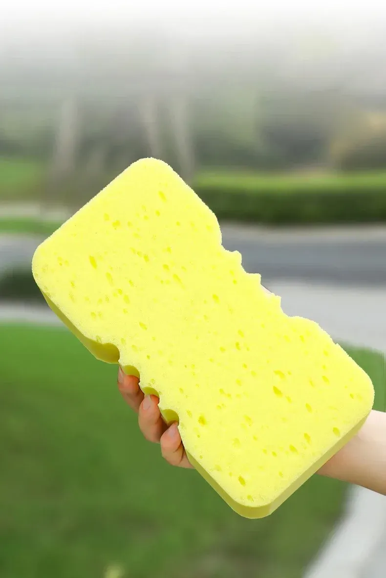 Éponge de lavage XXL présentée en détail