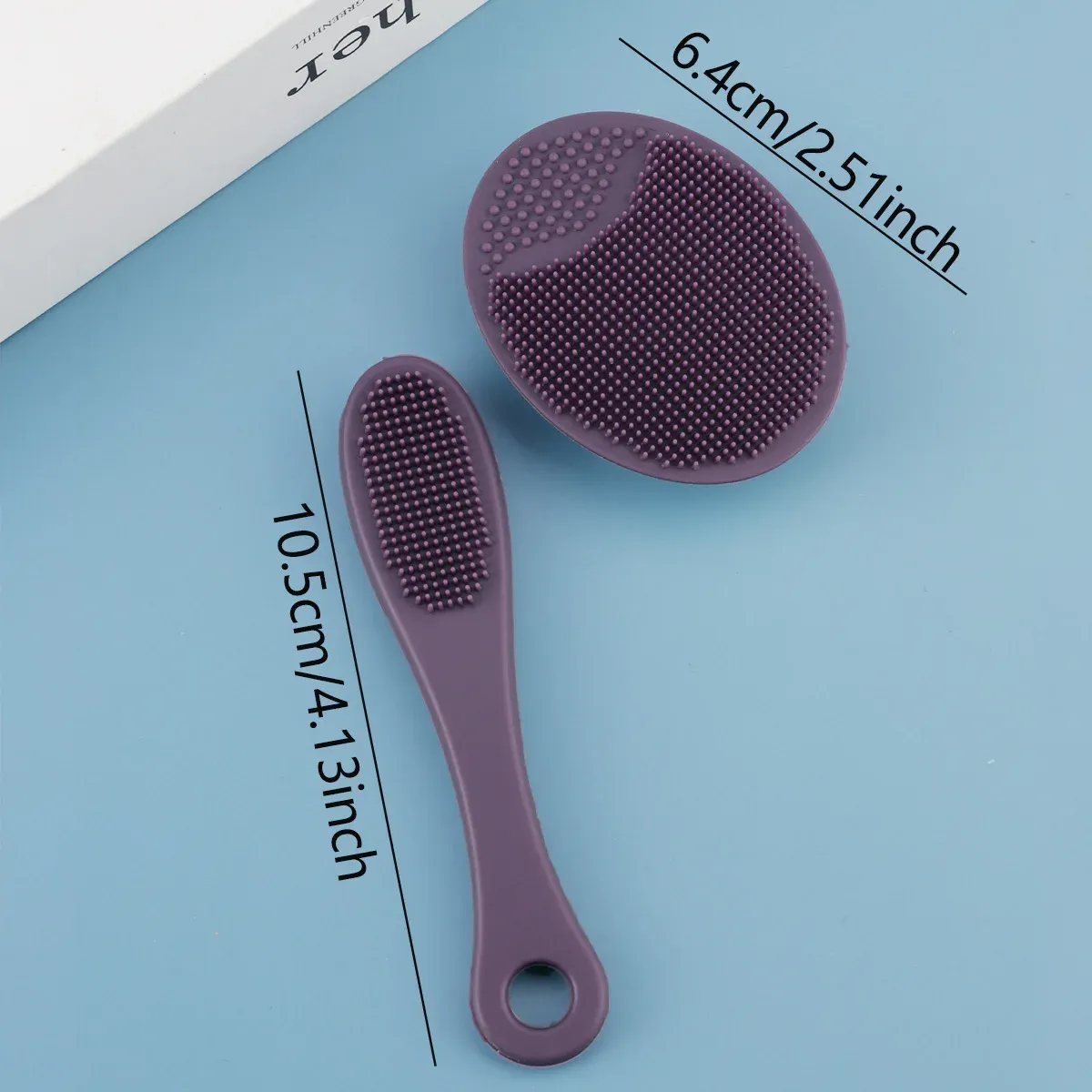 Lot de 2 brosses de nettoyage visage avec brosse d'élimination des points noirs 3