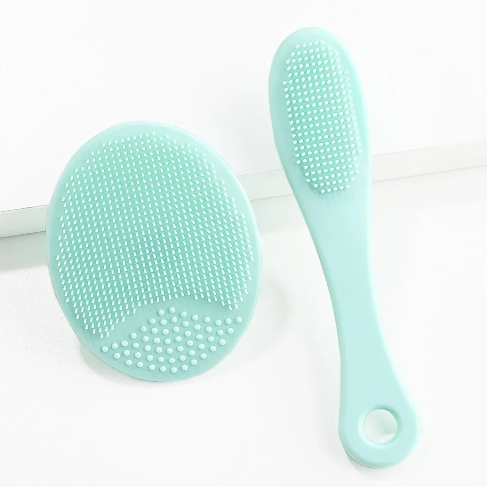 Lot de 2 brosses de nettoyage visage avec brosse d'élimination des points noirs 7