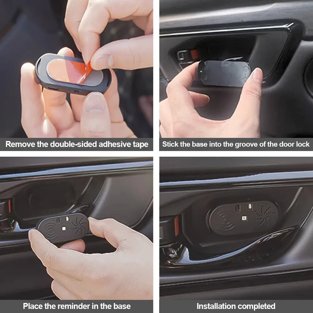 Capteur d'ouverture de porte de voiture intelligent, installation