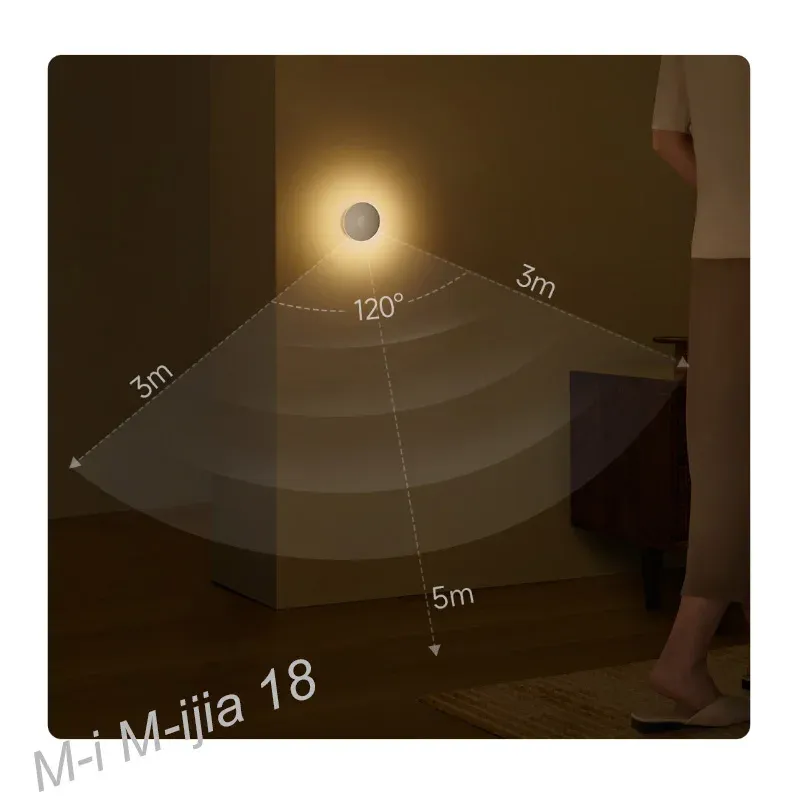 Gros plan sur la veilleuse Mijia V3