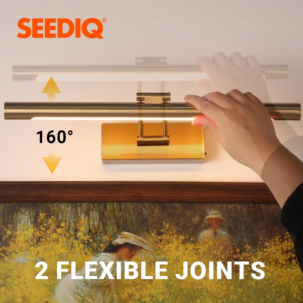 Applique murale LED rechargeable sans fil 40 cm, batterie 4400 mAh, avec télécommande, pour intérieur 3