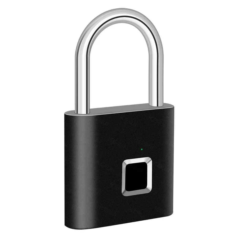 KERUI – Cadenas intelligent à empreinte digitale, étanche, serrure de porte sans clé, à recharge USB-C, cadenas de sécurité rechargeable pour la maison 8