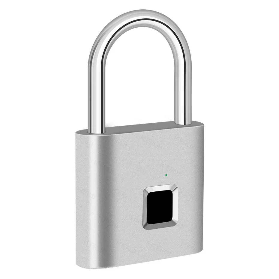 KERUI – Cadenas intelligent à empreinte digitale, étanche, serrure de porte sans clé, à recharge USB-C, cadenas de sécurité rechargeable pour la maison 7