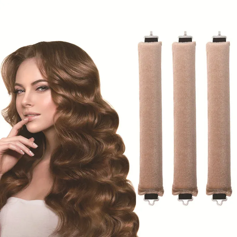 Bigoudis en mousse sans chaleur pour boucles, idéaux pour la nuit - Image 1