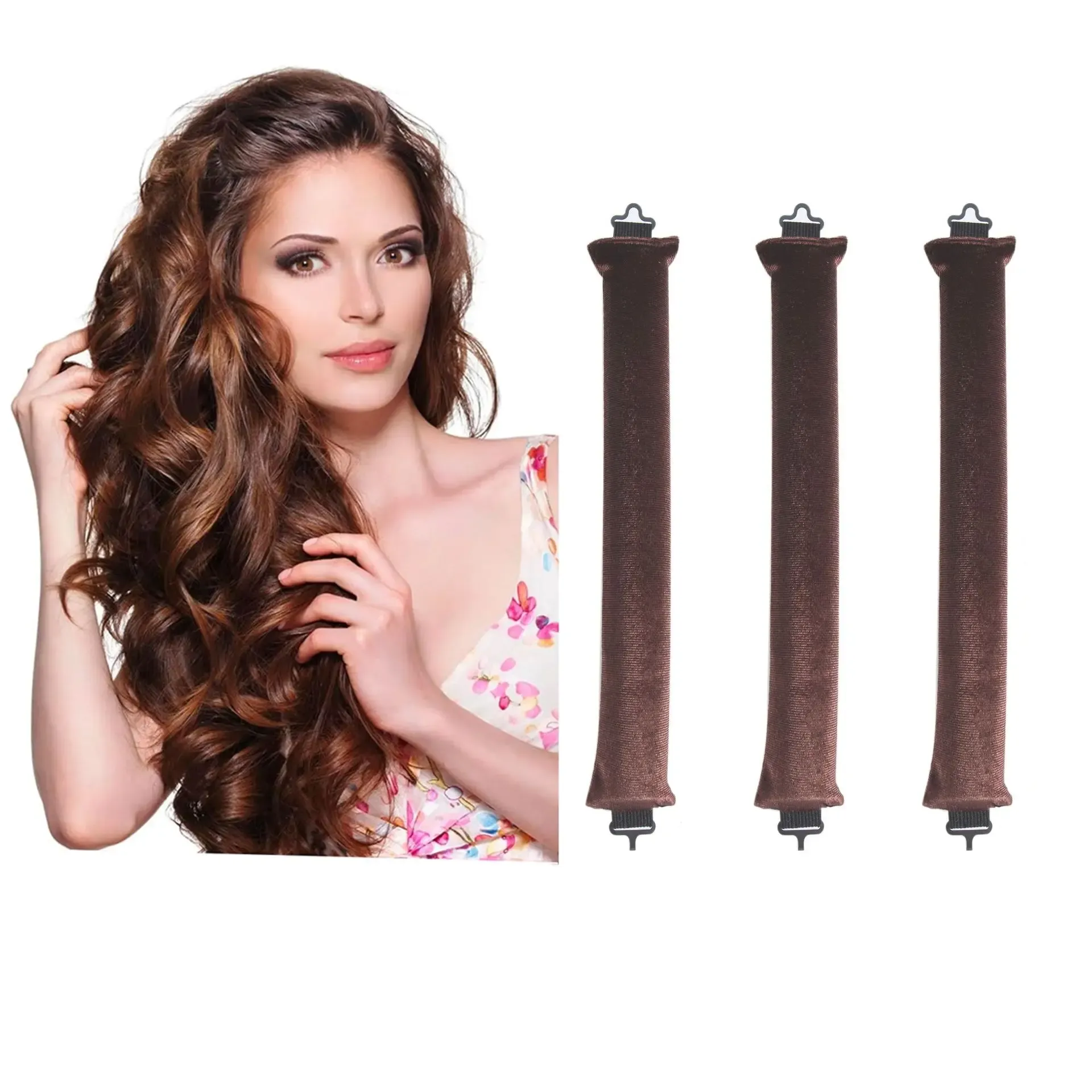 Bigoudis en mousse sans chaleur pour boucles, idéaux pour la nuit 8