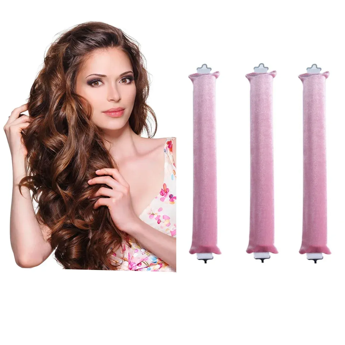 Bigoudis en mousse sans chaleur pour boucles, idéaux pour la nuit 9