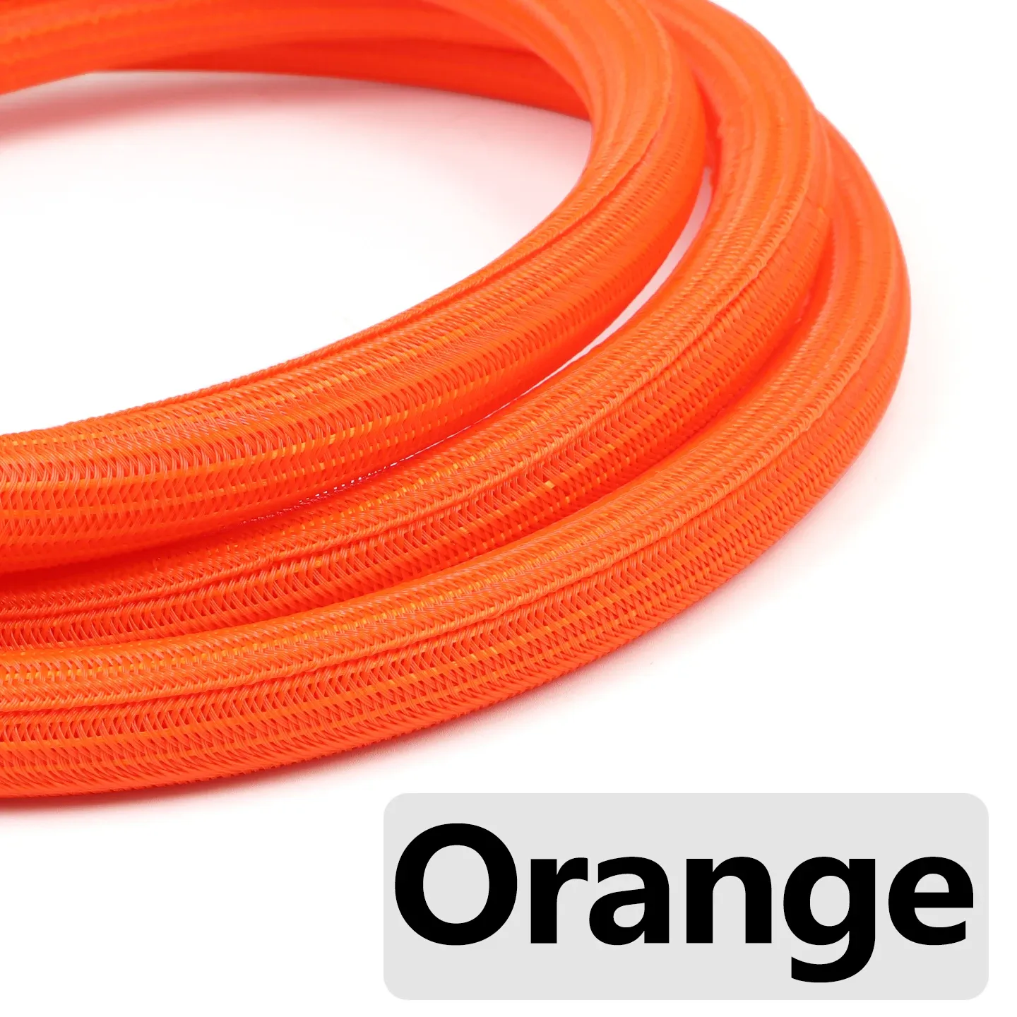 Gaine de câble tressée en PET, 3/8 m, Ø 3 à 32 mm, auto-fermante et isolante 10