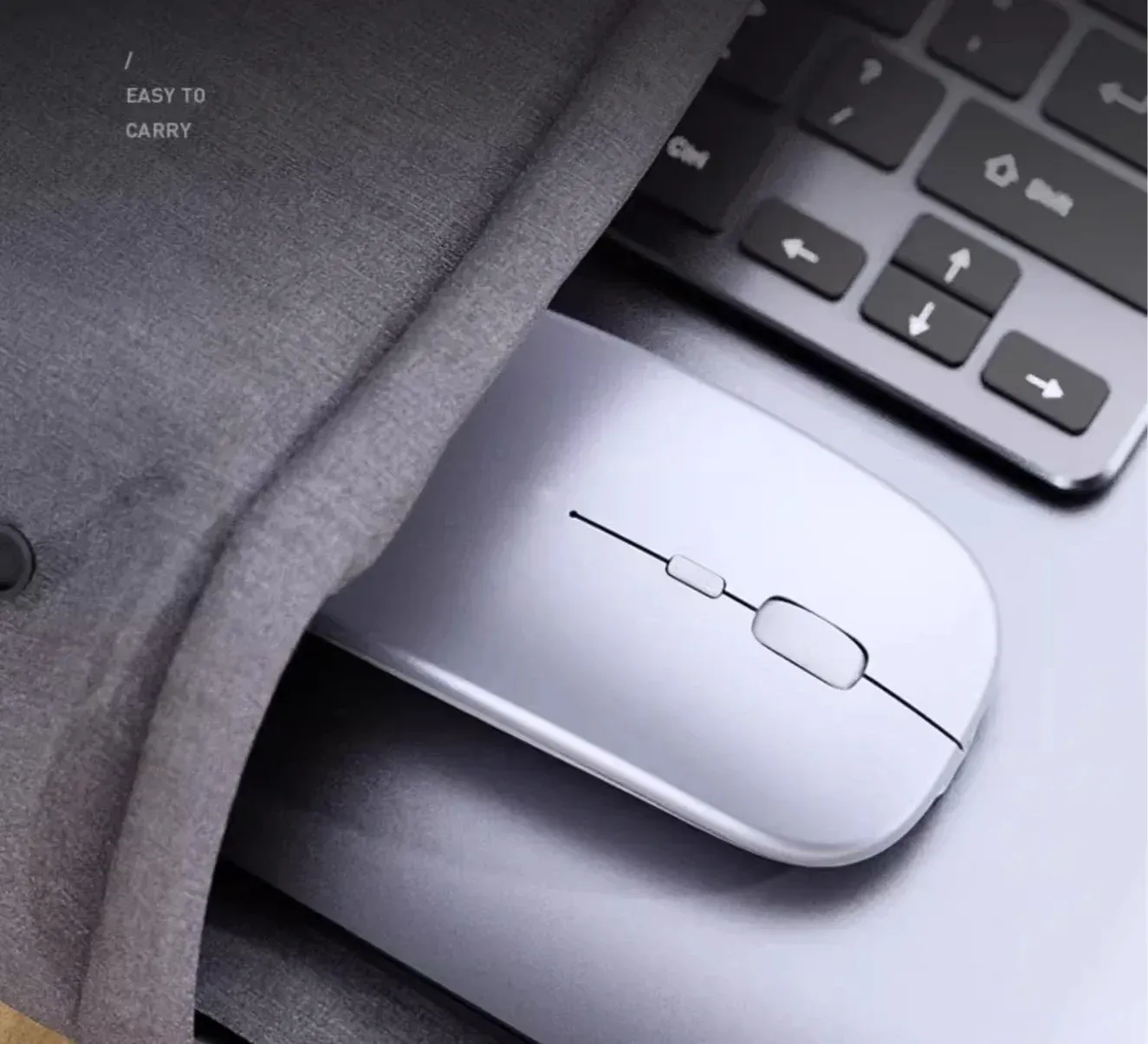 Souris sans fil rechargeable Bluetooth, silencieuse et ergonomique pour ordinateur portable et Xiaomi Pad 6