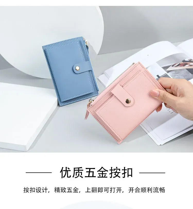 Portefeuille femme en PU au design élégant
