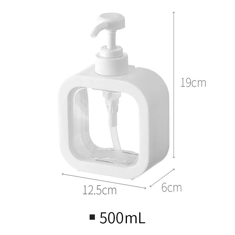 Distributeur de savon blanc au design épuré