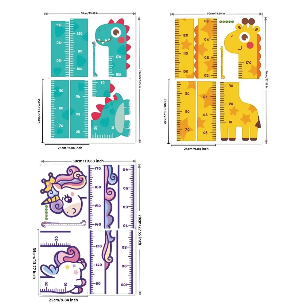 Décor girafe et licorne pour espace enfant