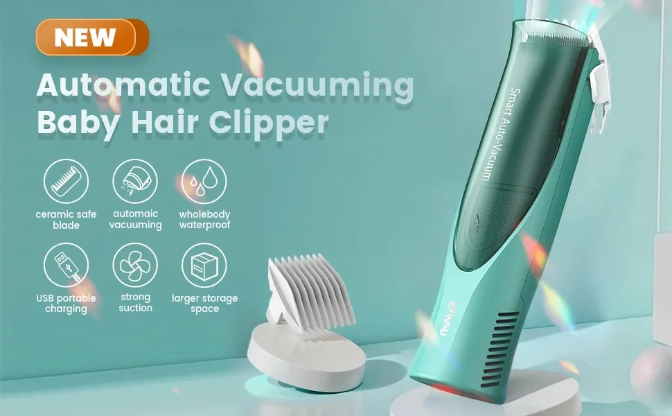 Tondeuse à cheveux sous vide, vue générale