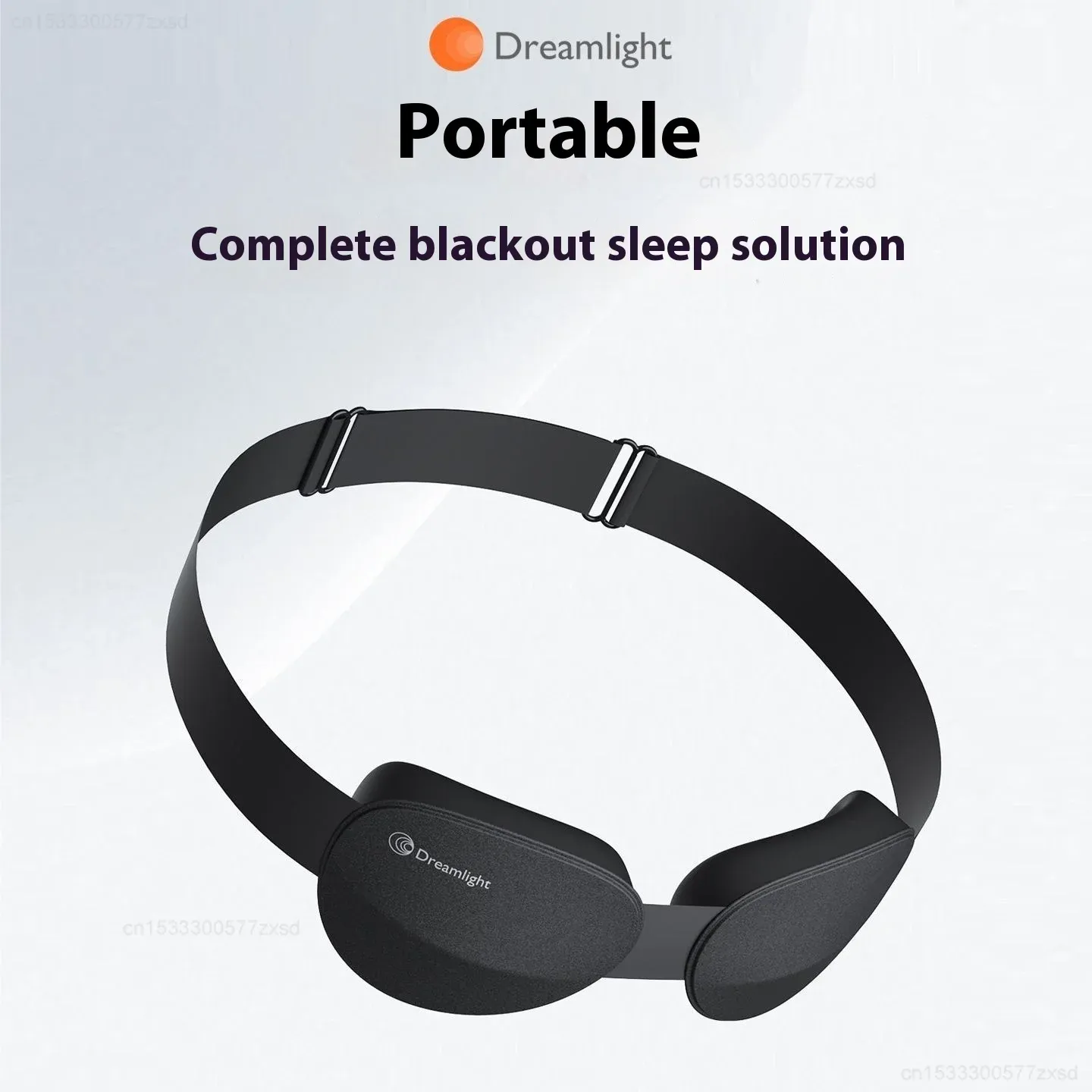 Masque de sommeil 3D Dreamlight, vue d'ensemble