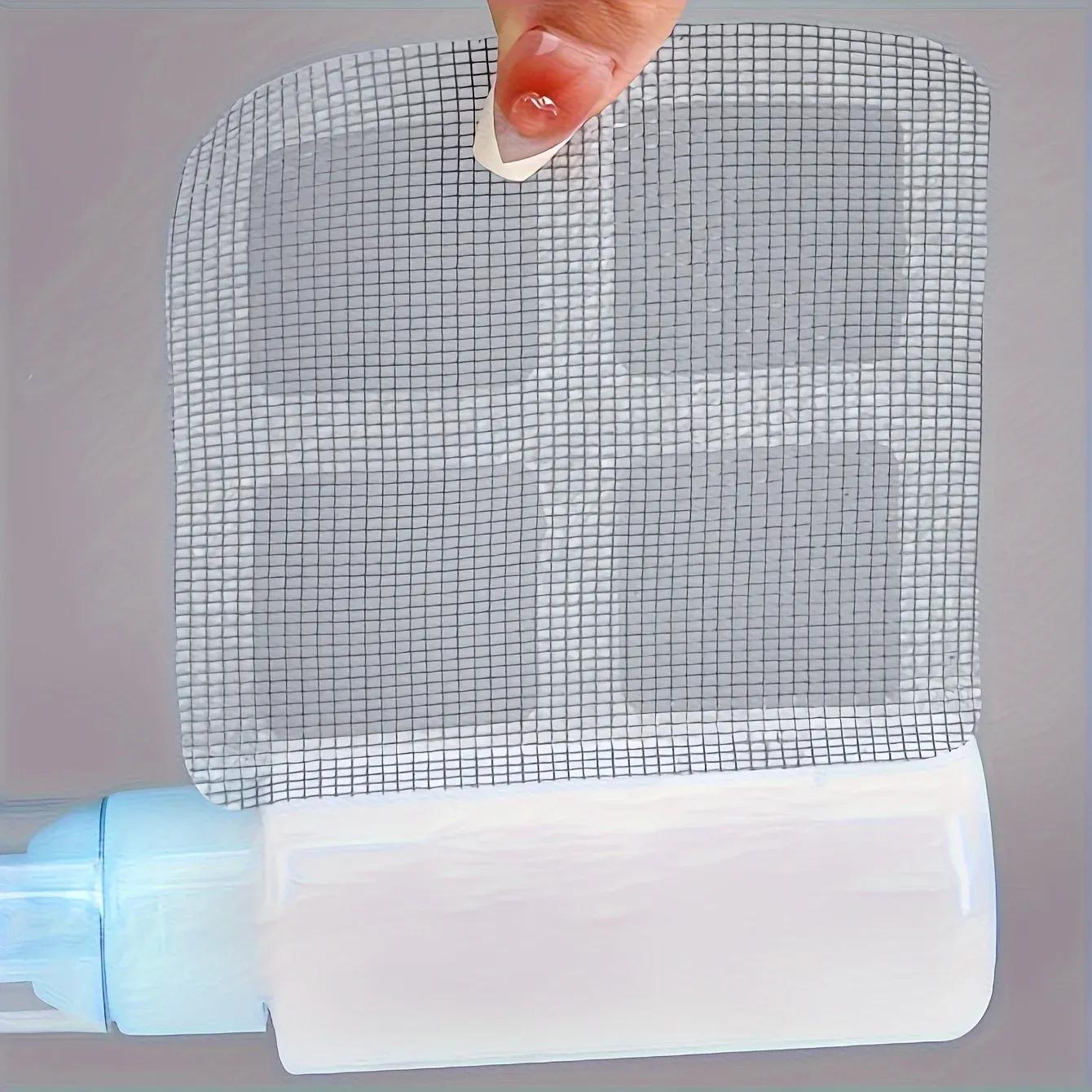 Lot de 10, 20 ou 30 filtres à cheveux jetables autocollants pour siphon de douche et bonde de sol 4
