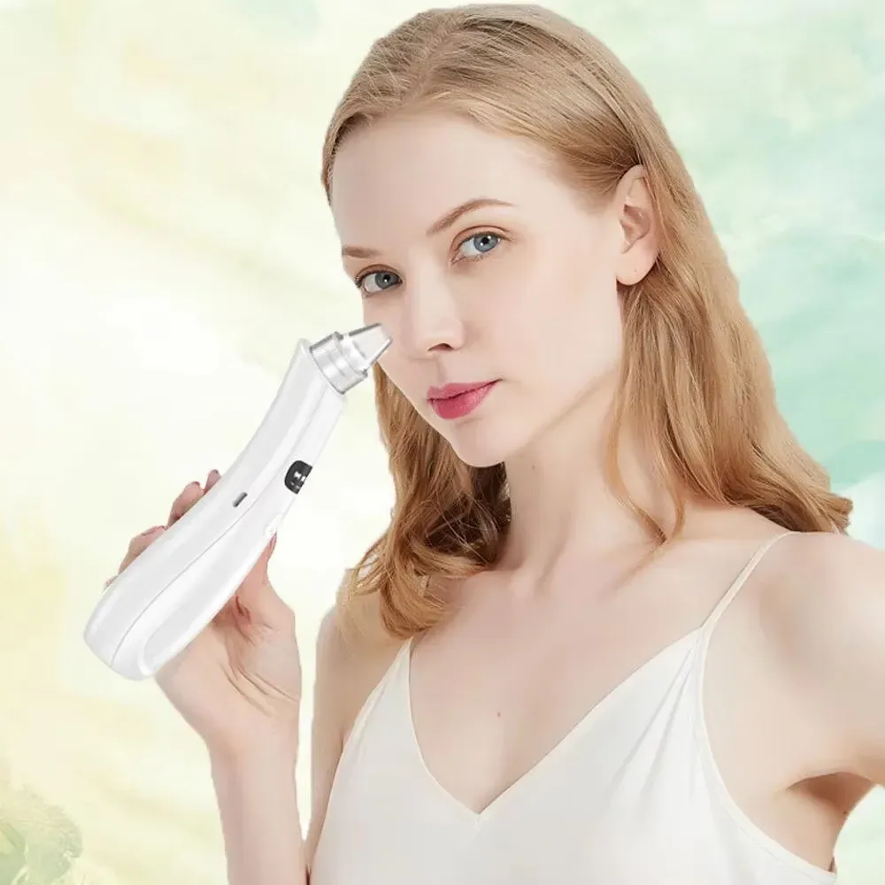 Aspirateur électrique pour points noirs, nettoyeur d'acné, élimination des taches noires, nettoyage en profondeur du visage, Machine de nettoyage des pores, outils de soins de la peau 2