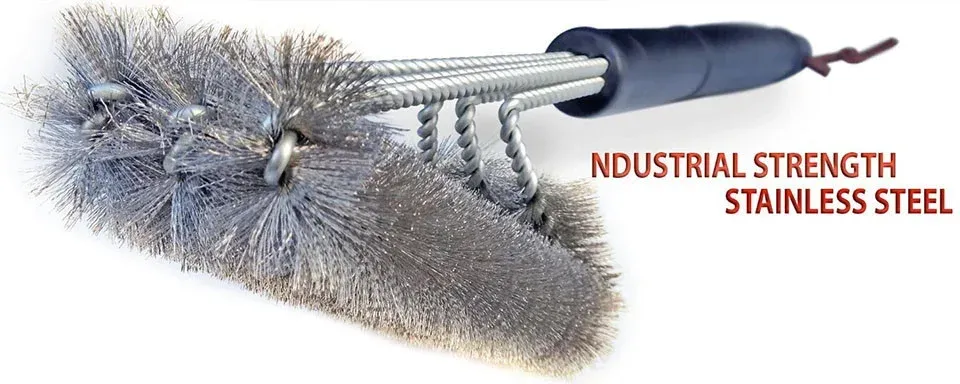 Brosse de gril, vue d'ensemble