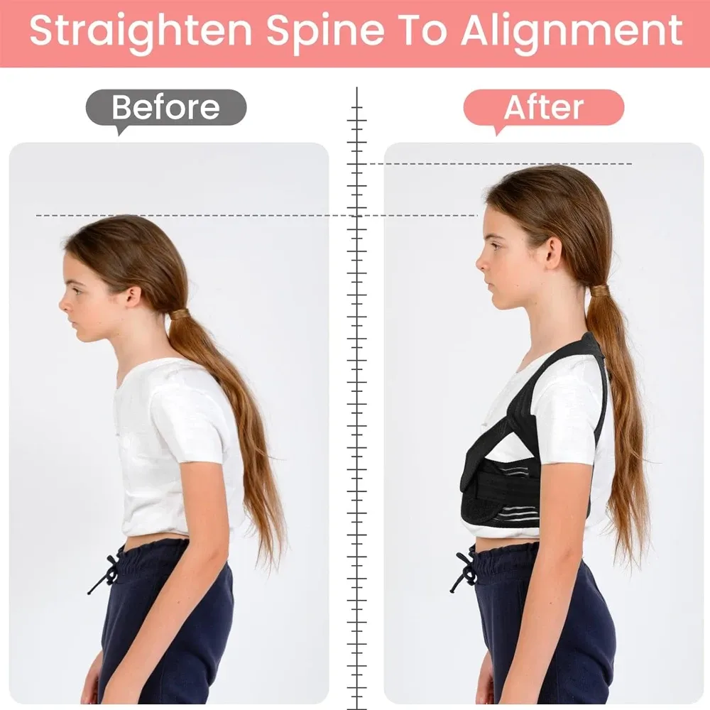 Réglage des sangles du correcteur de posture