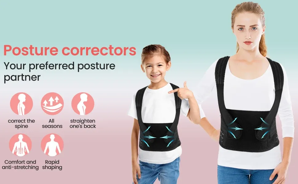 Correcteur de posture, maintien au bureau