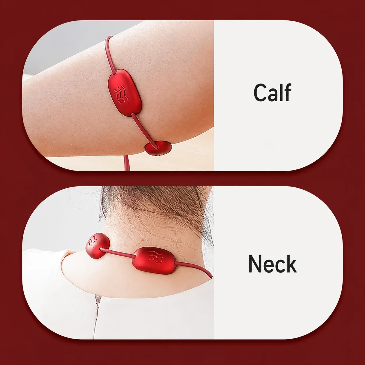 Détails du design du masseur cervical