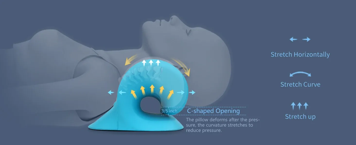 Dispositif de traction cervicale en situation de relaxation