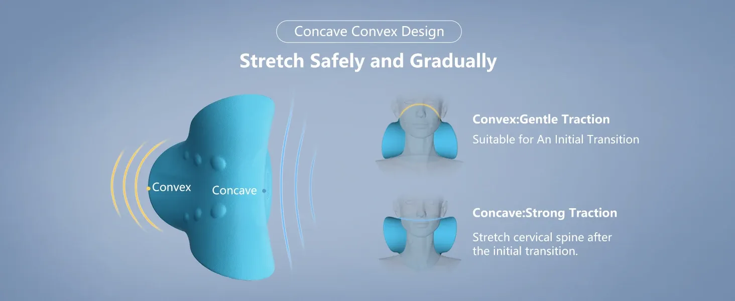 Détail du dispositif de traction cervicale