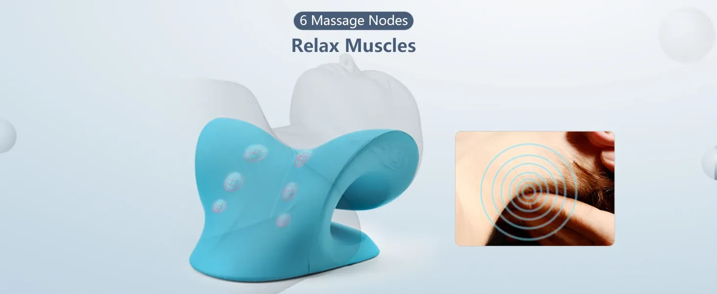 Coussin chiropratique cervical en détail