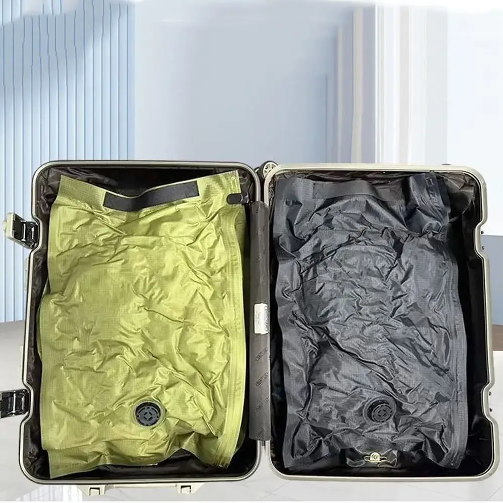 Sacs de rangement sous vide grande capacité, sacs de voyage étanches et enroulables, cube de rangement pour vêtements anti-poussière
