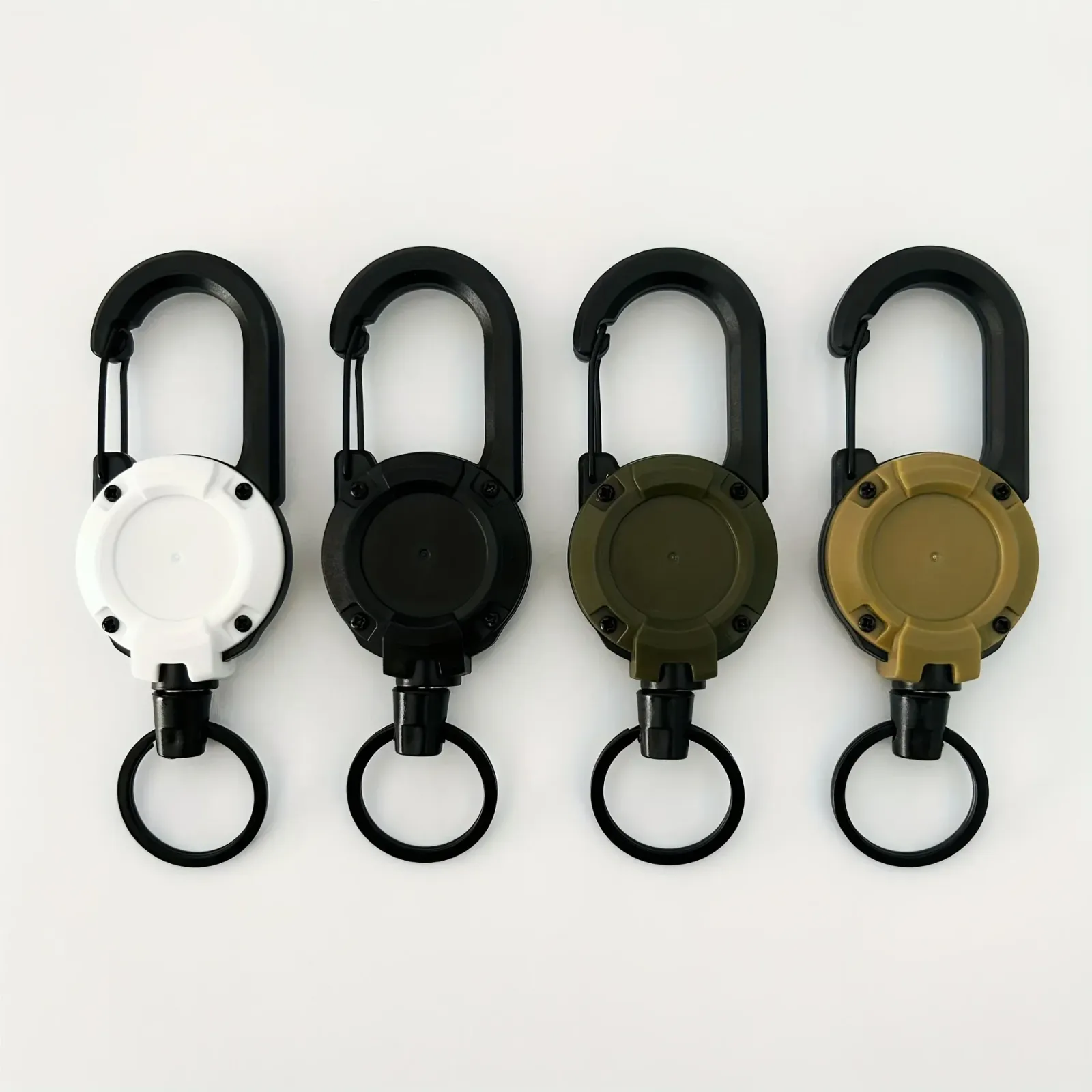 Porte-clés rétractable pour homme, vue principale