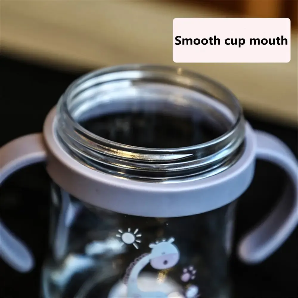 Gourde portable avec paille pour enfants, motif dessin animé, 250 ml 5
