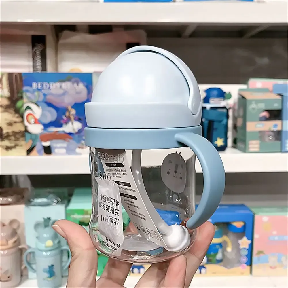 Gourde portable avec paille pour enfants, motif dessin animé, 250 ml 6