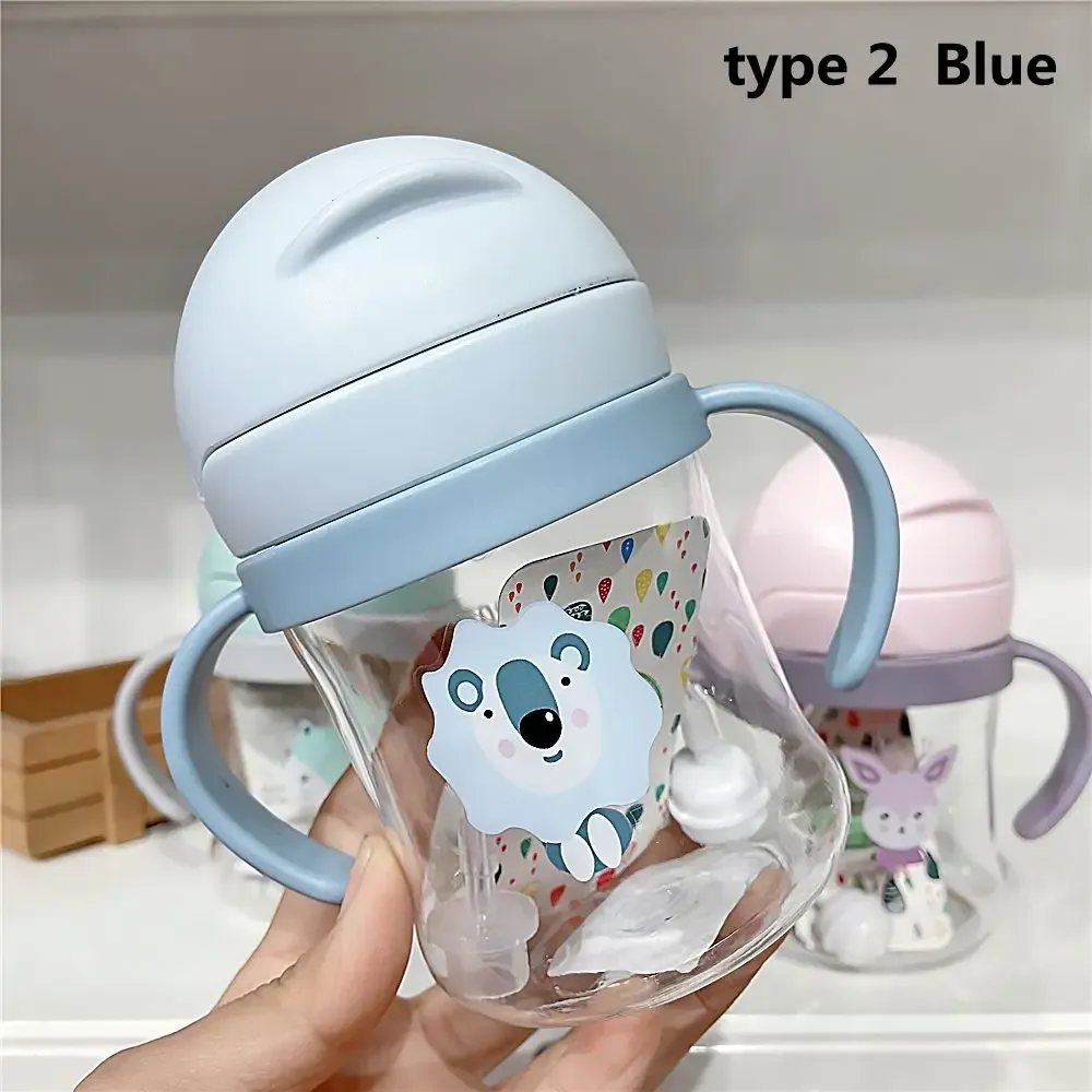 Gourde portable avec paille pour enfants, motif dessin animé, 250 ml 14